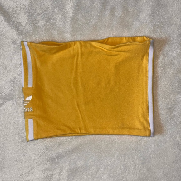 Adidas Original Three Stripe Tube Top - Picture 5 of 6